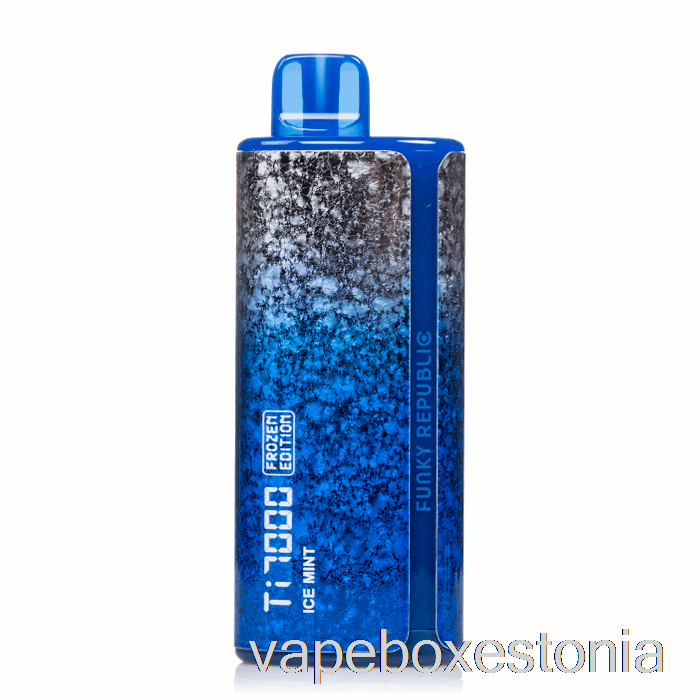 Vape Box Estonia Funky Lands Ti7000 ühekordne Jäämünt